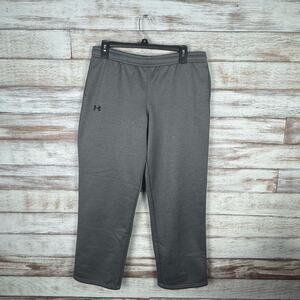 YXL Under Armour Mens Storm Gray Sweatpants Model # "SF98XX-XXXXX"